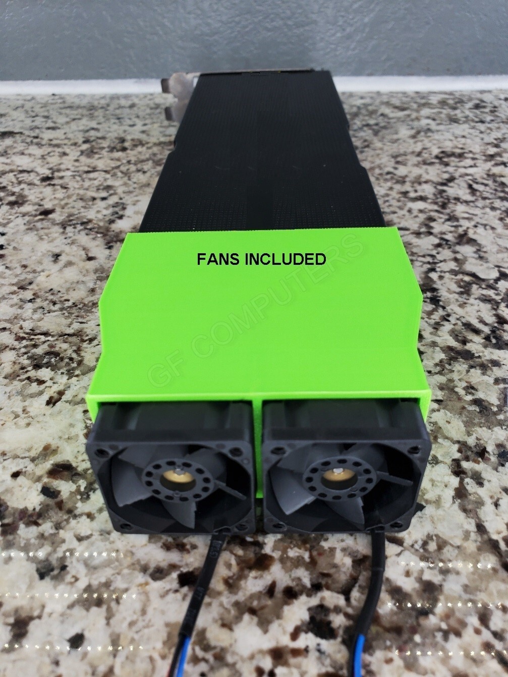 AMD Mi100 RADEON INSTINCT GPU Cooling Fan Shroud Mounting Accelerator Card AI