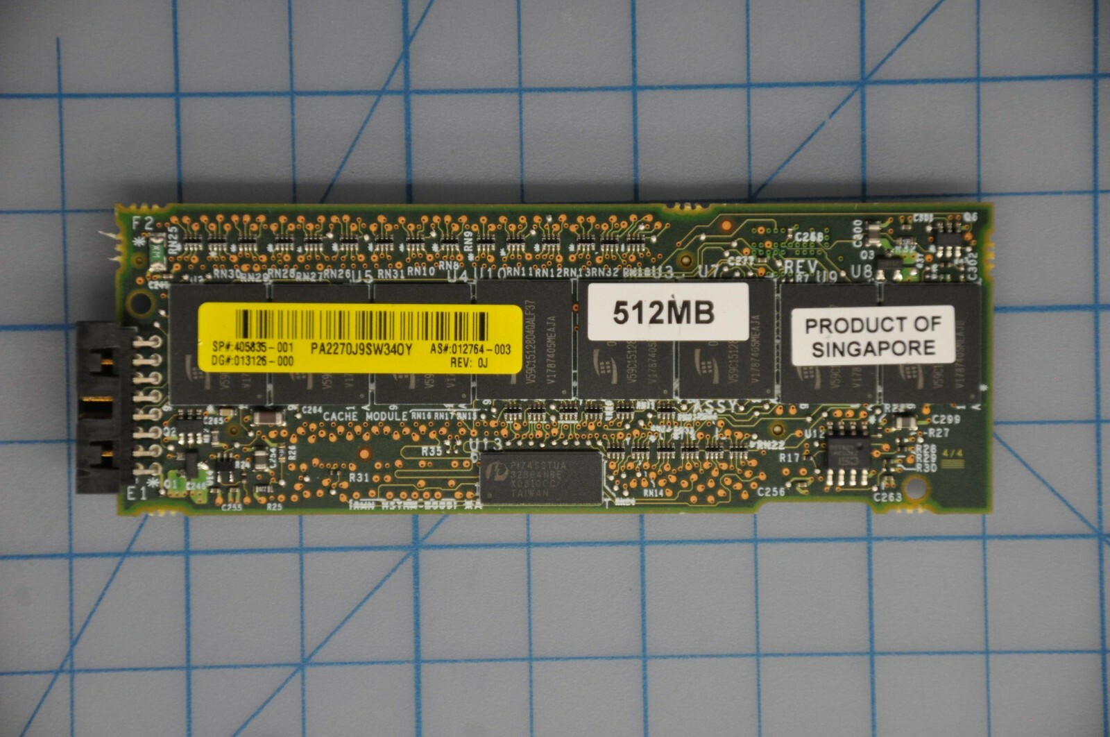 HP Smart Array DDR 2X72 512Mb PCA Card Grade A 012764-003
