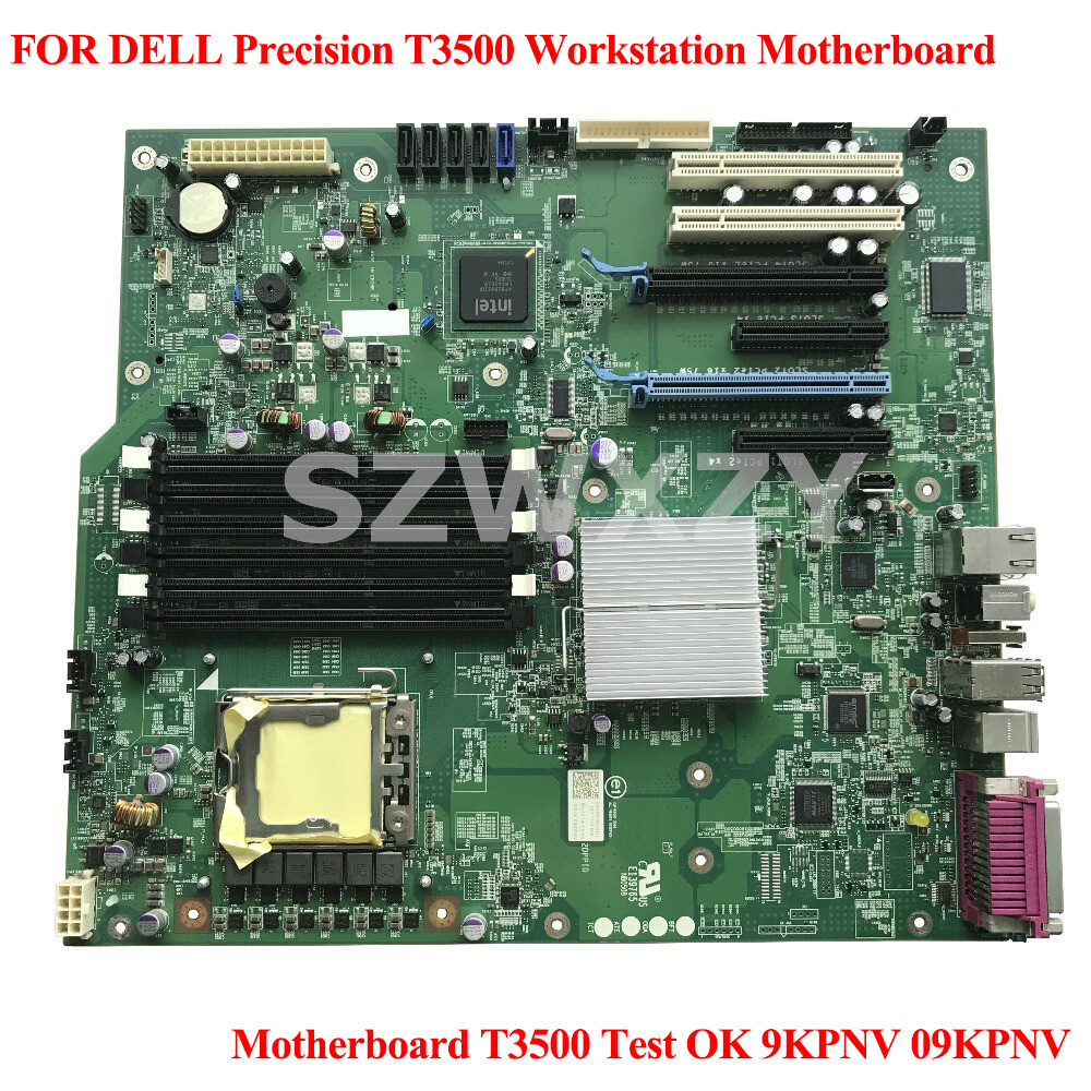 FOR DELL Precision T3500 Workstation Motherboard T3500 Test OK 9KPNV 09KPNV