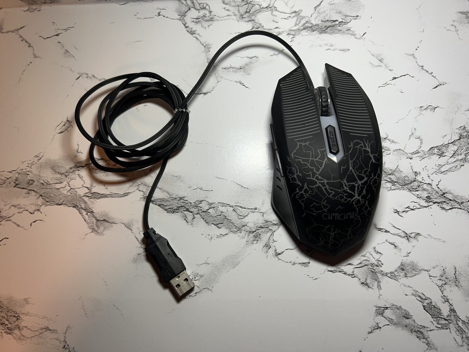 Chonchow Wired RGB Gaming Mouse USB LED Color Change Works/Tested