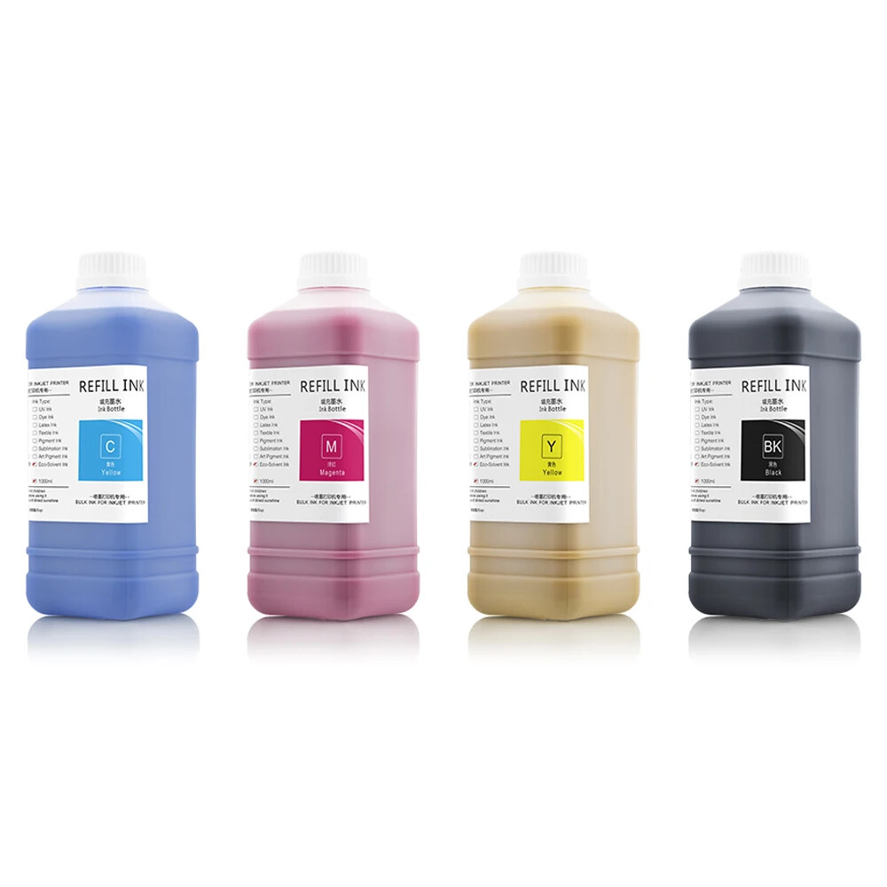 4* 500ML/Bottle Eco-Solvent Ink Eco Solvent Ink For Ep son B1100 BX310 L1300