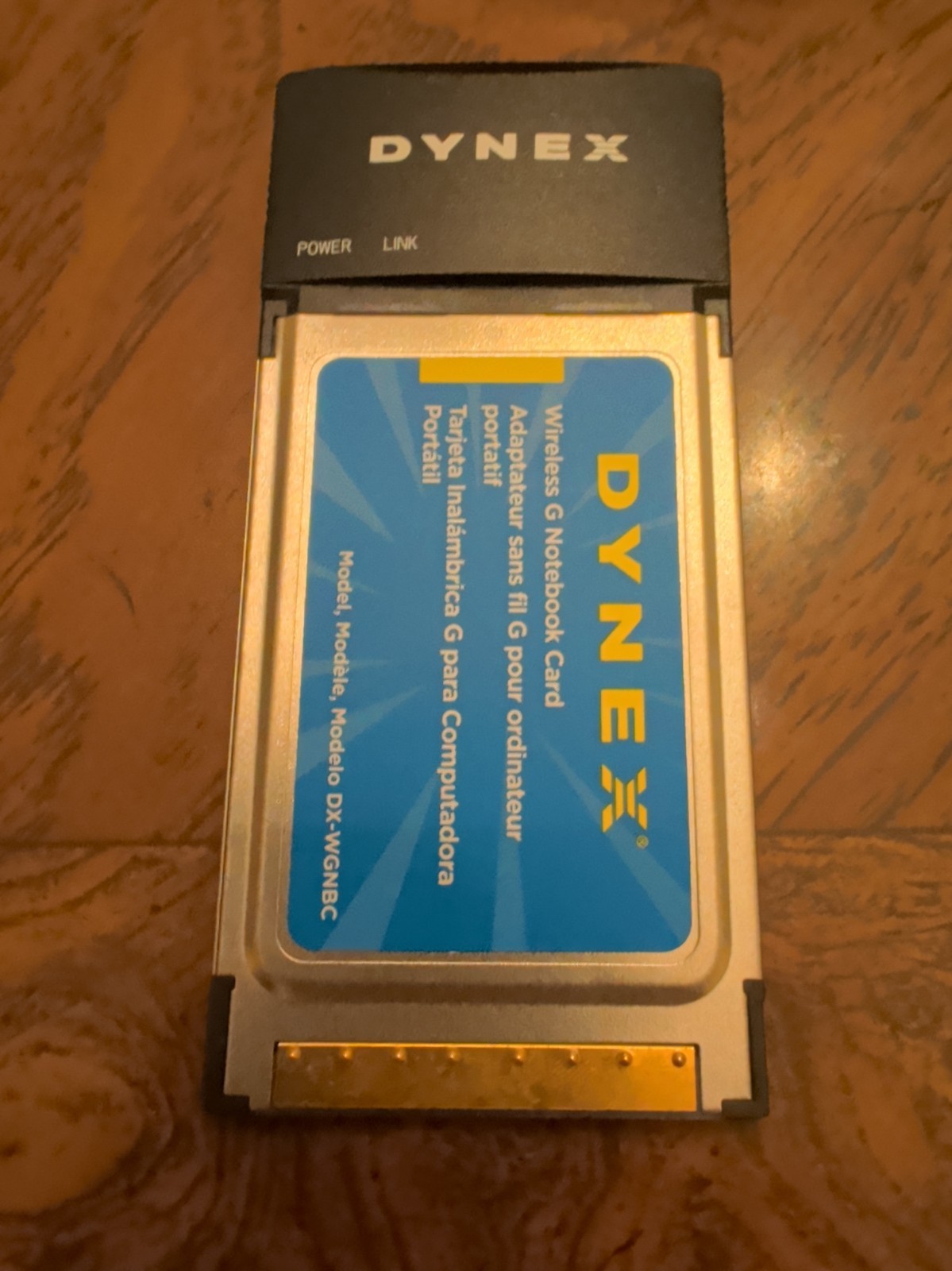 Dynex DX-WGNBC Wireless G Laptop PCMCIA CardBus Adapter Network Card Used