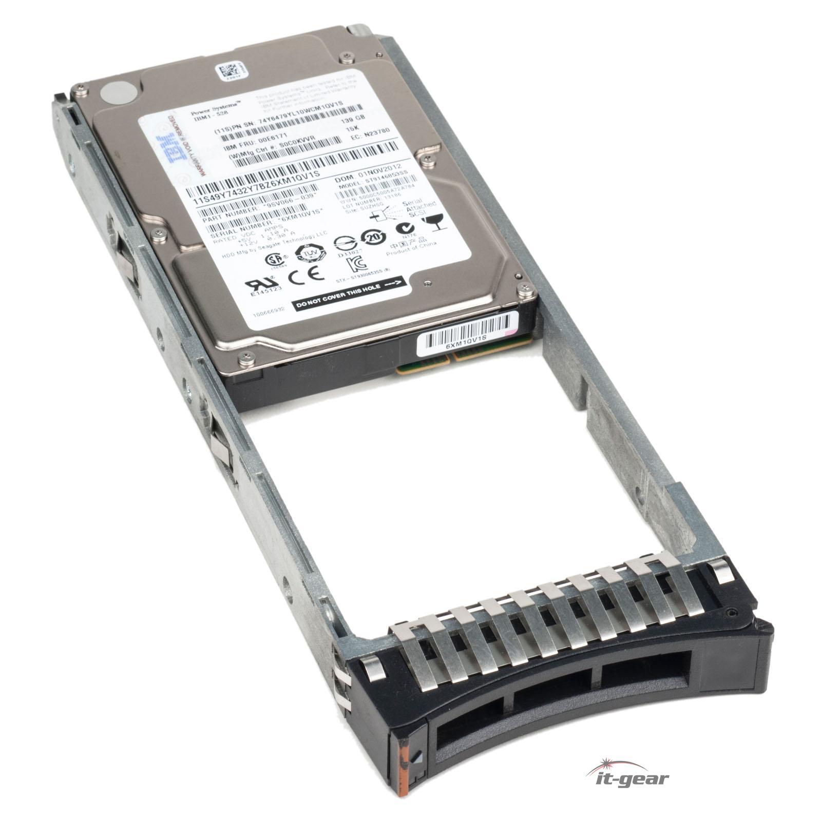IBM 1947 139GB 15K RPM SAS SFF-2 Disk Drive