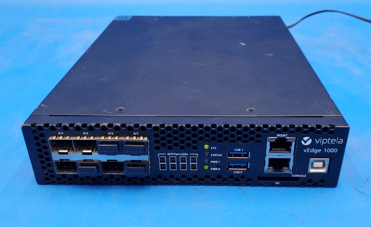 Cisco viptela vEdge-1000-AC Router 8 SFP Ports