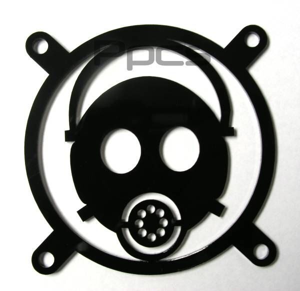 Laser Cut Acrylic Fan Grill 80mm