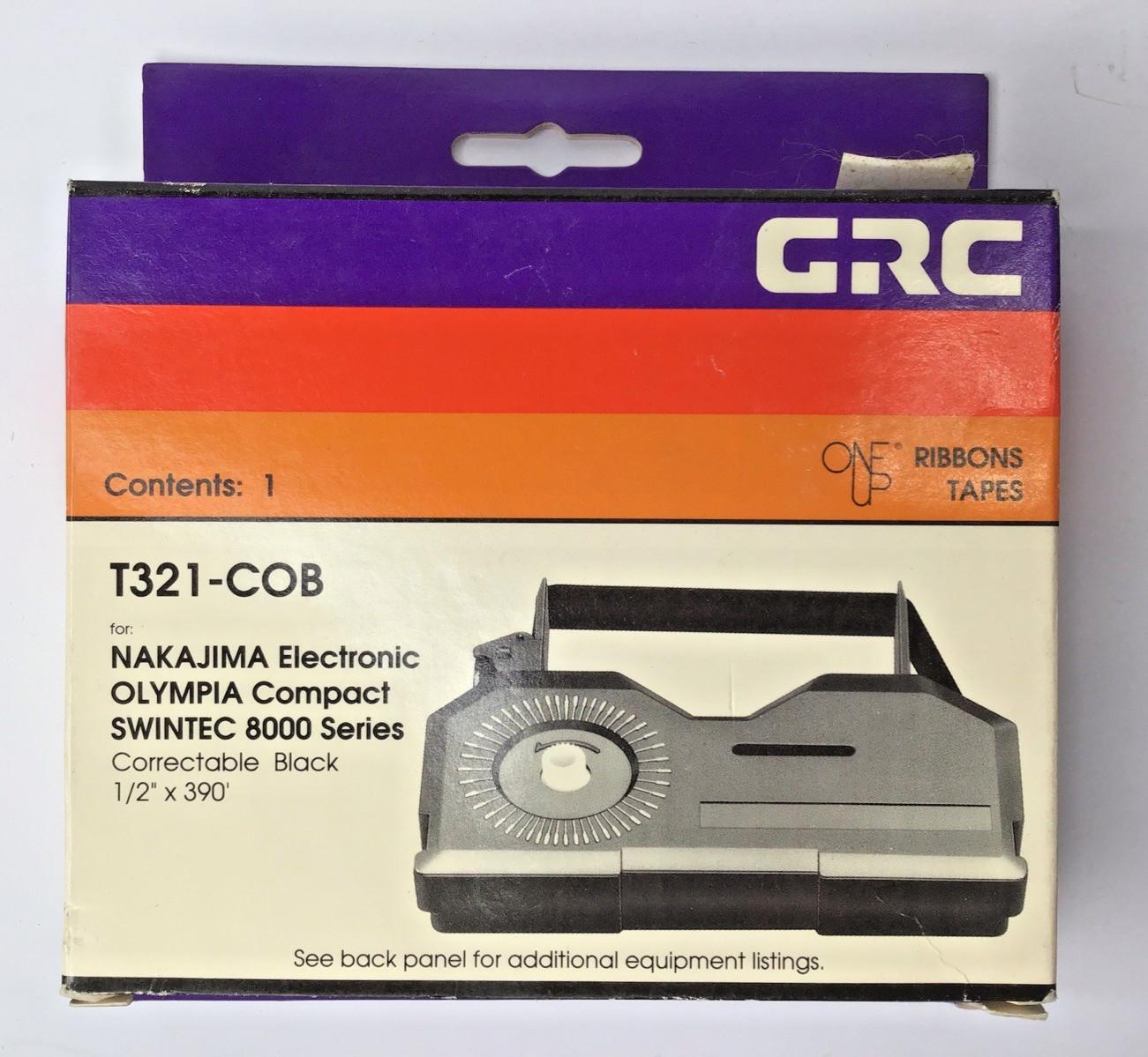 GRC Ribbon Tapes T321-COB NAKAJIMA Electronic Olympia Compact SWINTEC 8000Series
