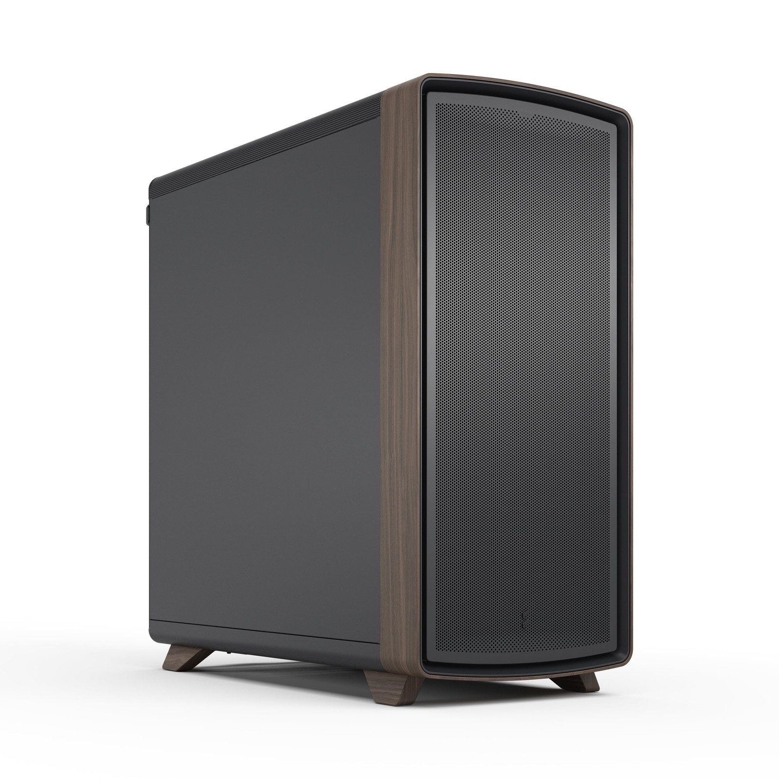 Fractal Design FDCSUM1A03 Summit Black Solid Walnut ATX Case