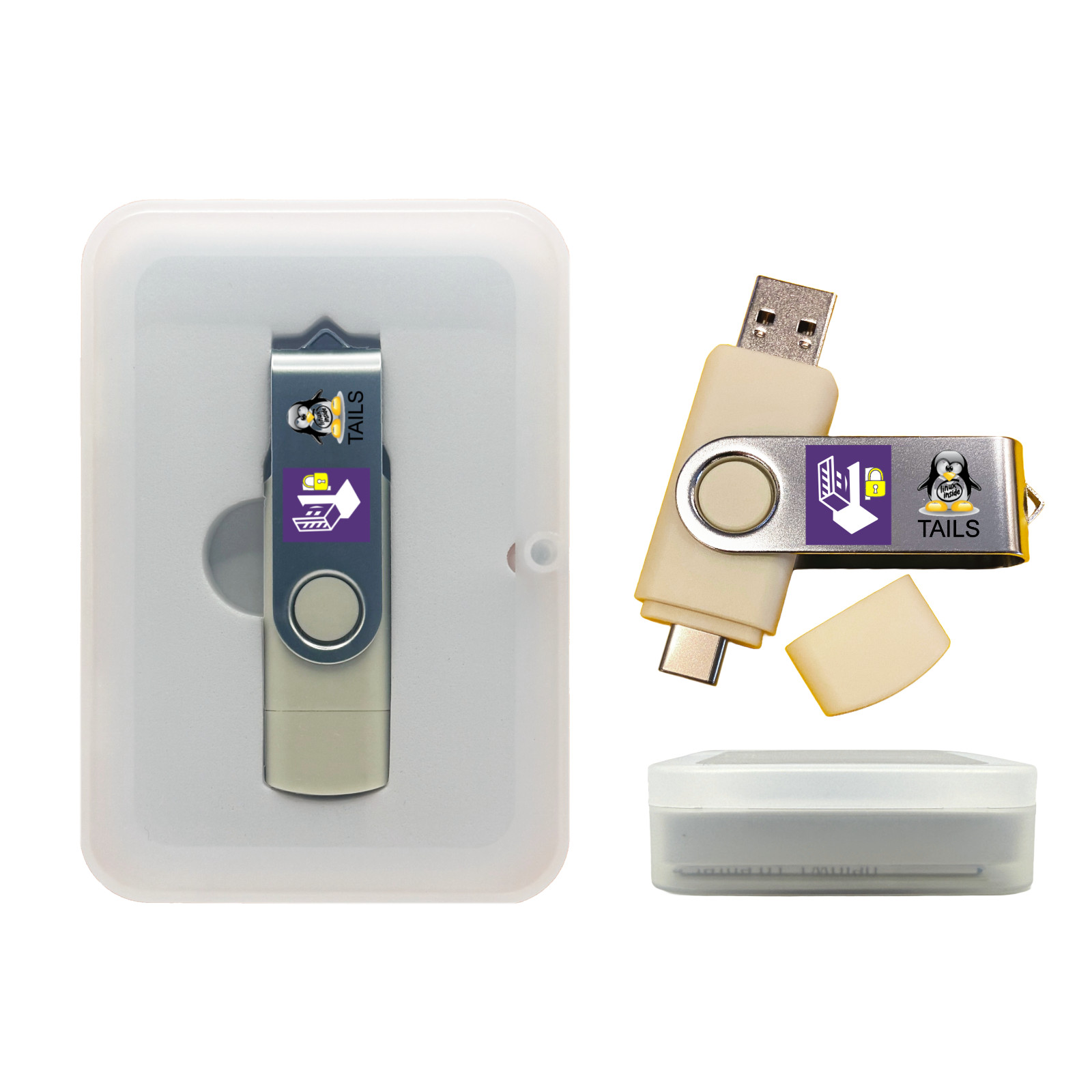 Linux Tails Bootable USB Drive for Anonymous Internet Access & Privacy
