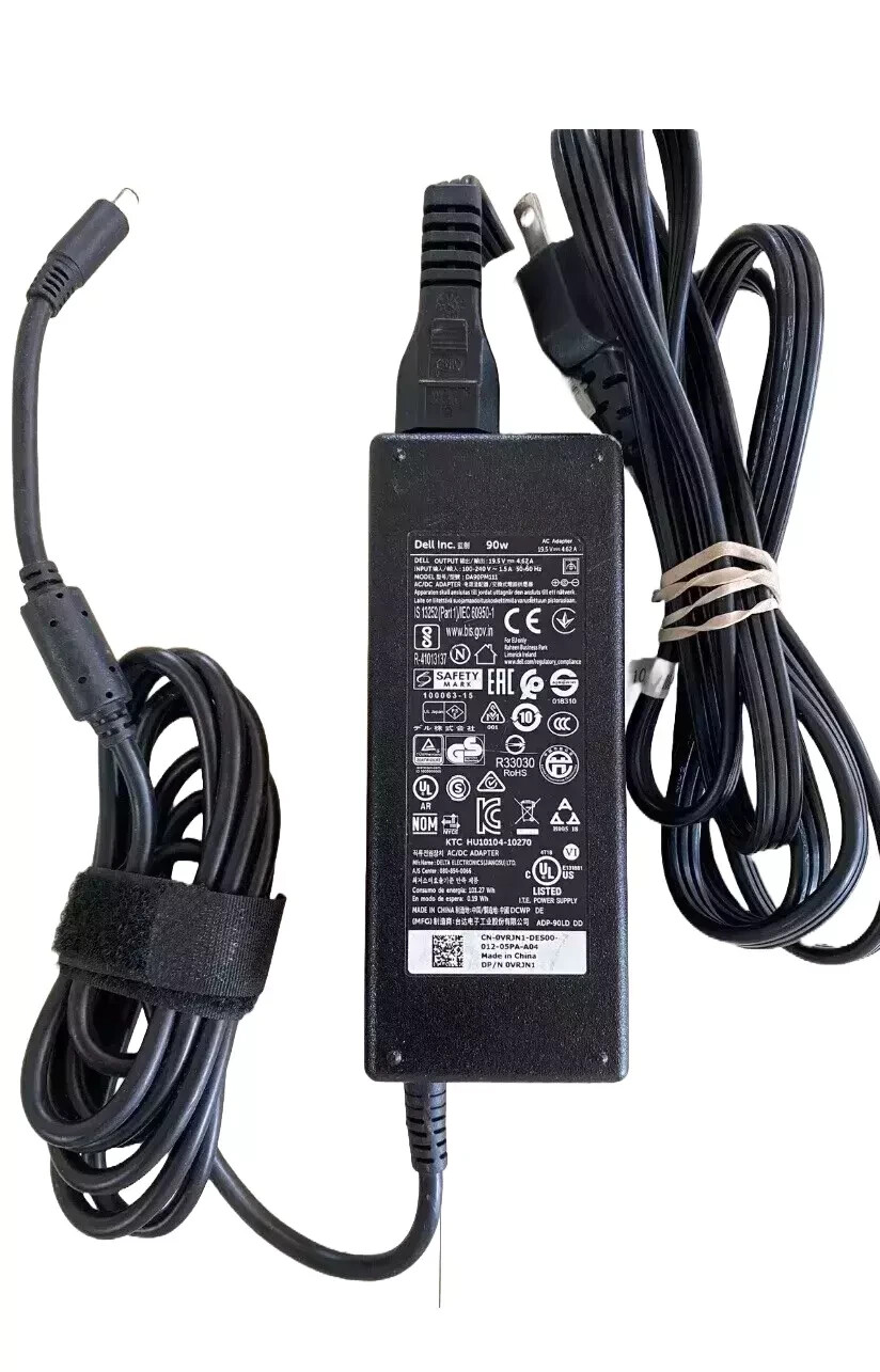 For Dell Optiplex 3060 Micro 5060 7060 XKF5K AC Power Adapter Charger 90W
