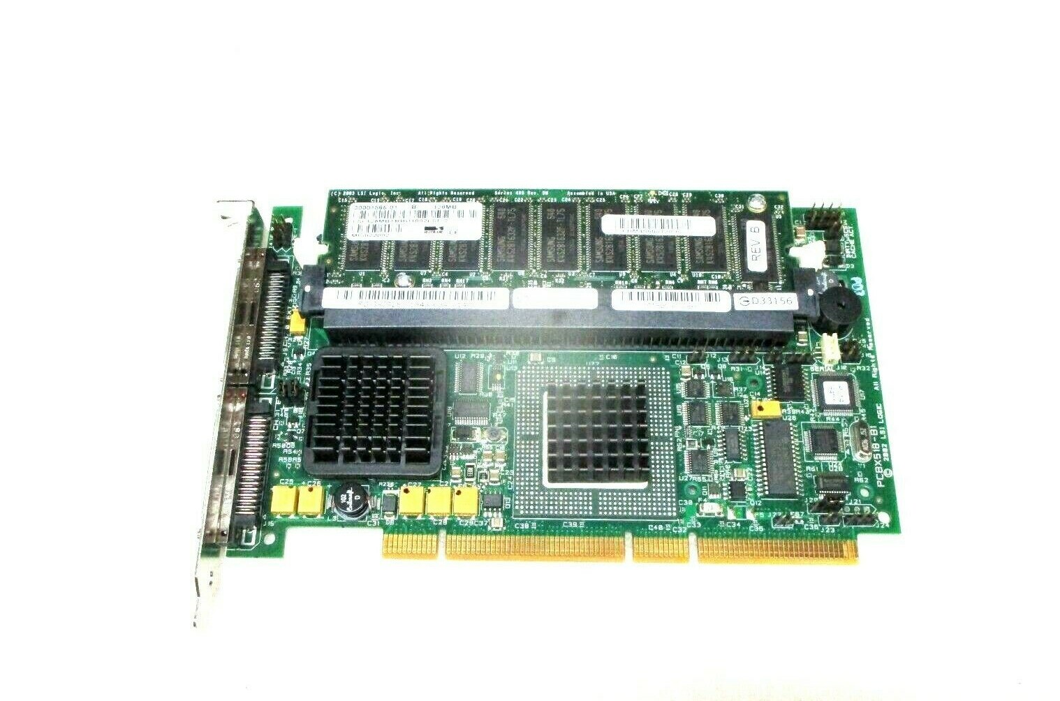 NEW Dell PERC4/DC U320 SCSI PCI-X RAID Controller 128MB 0D9205,0J4717 KJ926