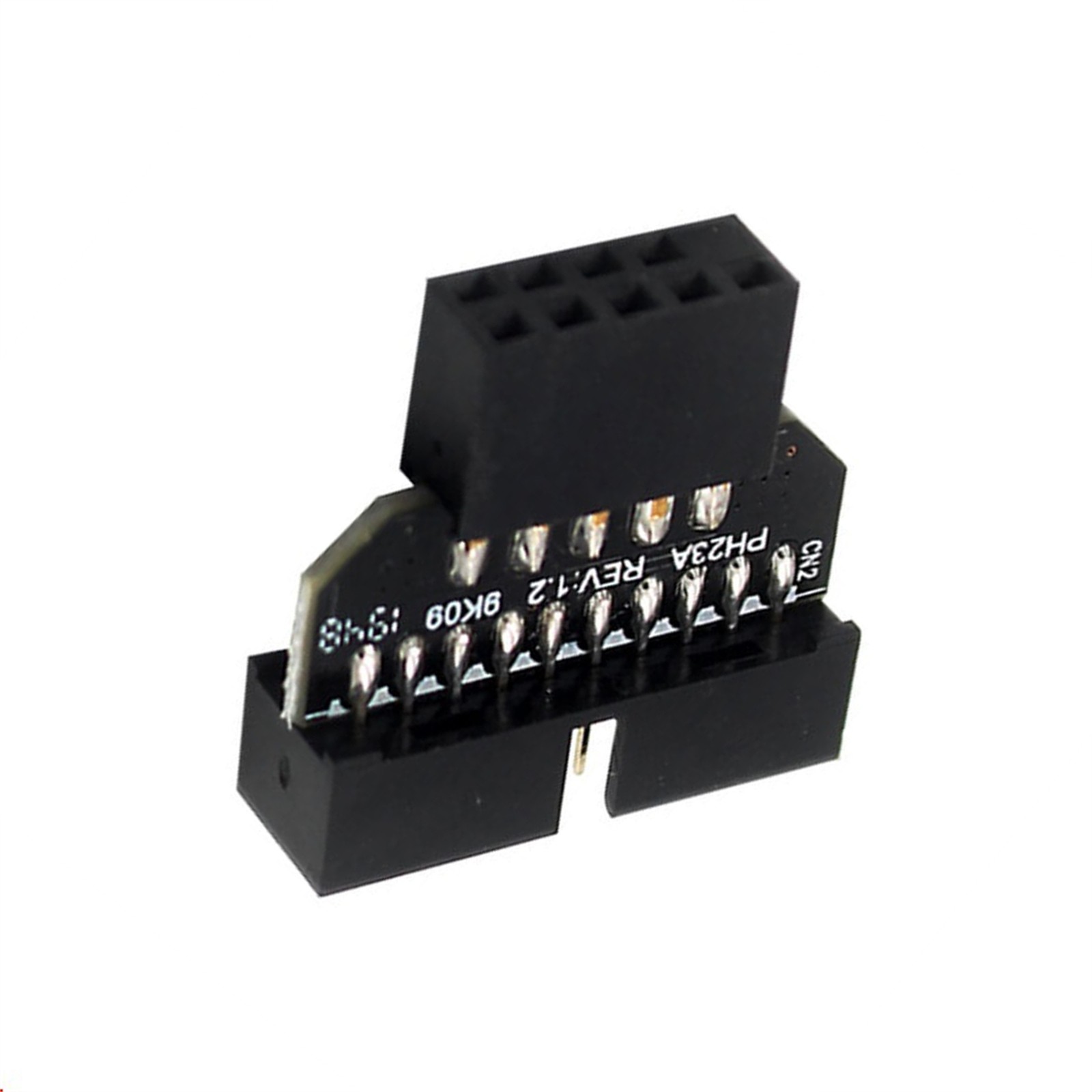 1Pc Panel Plug USB2.0 9-Pin Female to USB3.0 19-Pin Male Adapter For Mainboard z