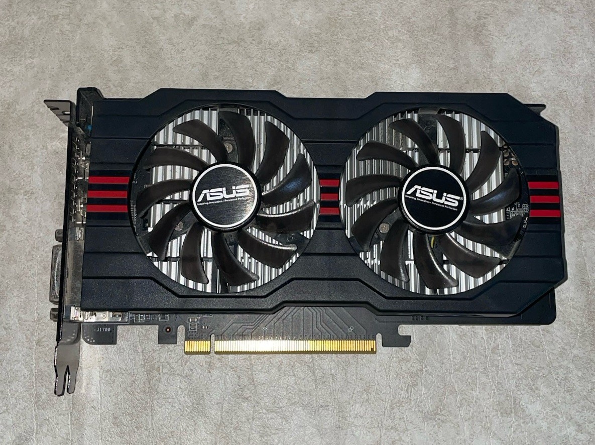 ASUS HD7770-2GD5 Radeon HD 7770 2GB GDDR5 PCIe 3.0 Video Graphics Card Dual Fan