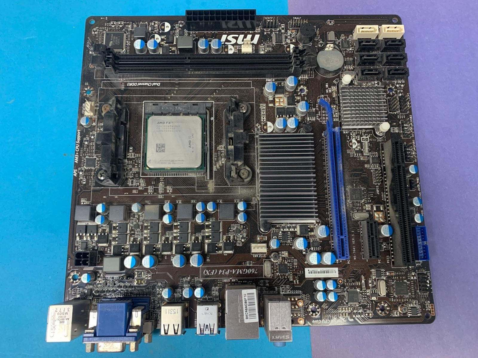 ✨ MSI 760GMA-P34 (FX), CPU Included. FD4300WMW4MHK✨