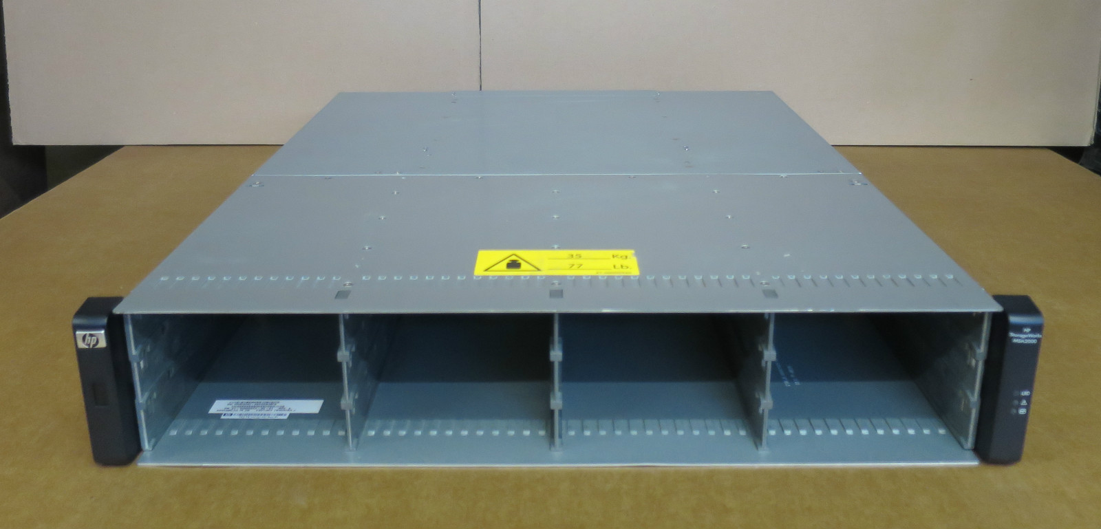 HP AJ795A MSA2312FC G2 DC STORAGE ARRAY & 2x AJ798A 490092-001 Controllers