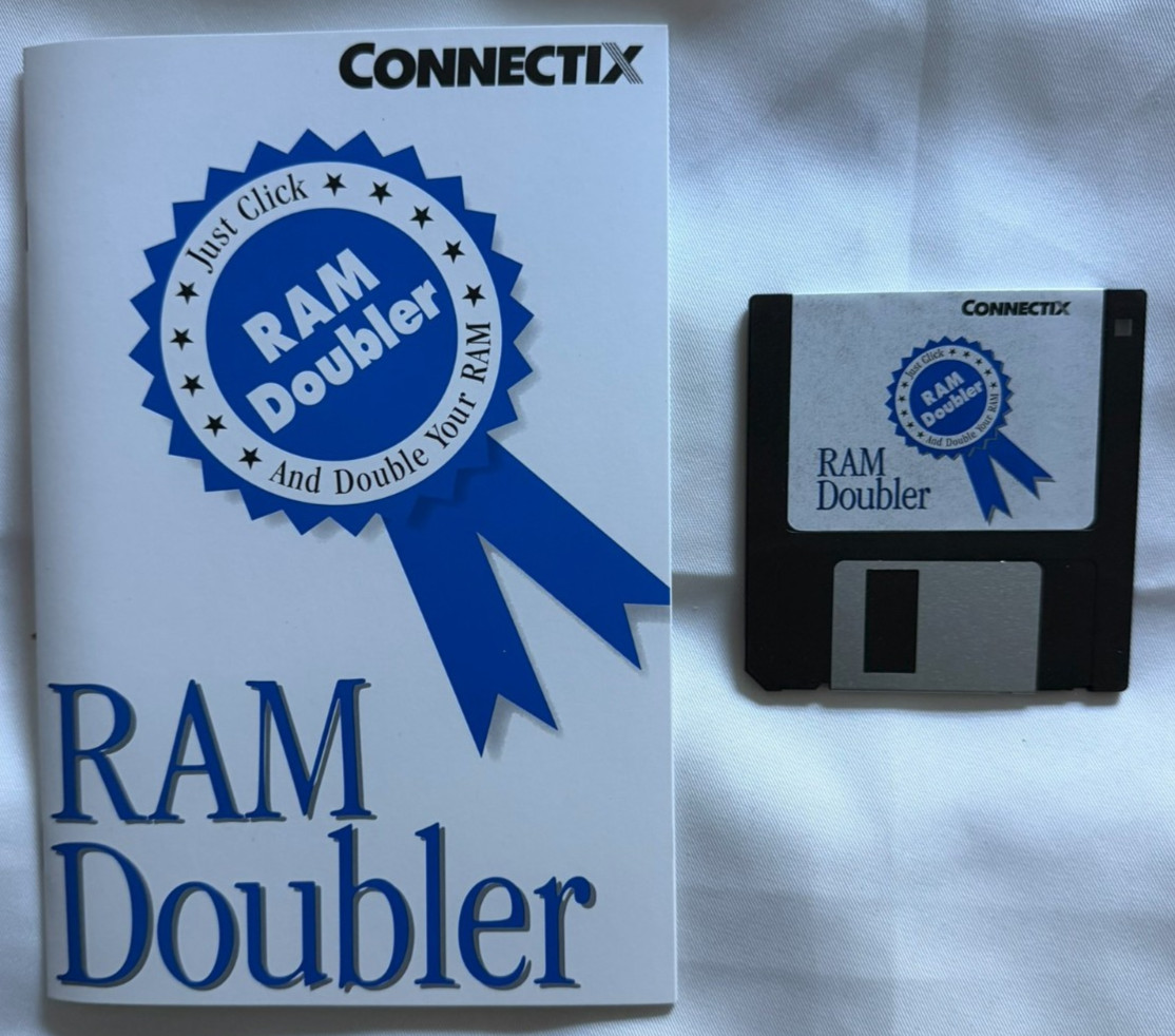 Connectix RAM Doubler Software for Macintosh and Power Mac 1994
