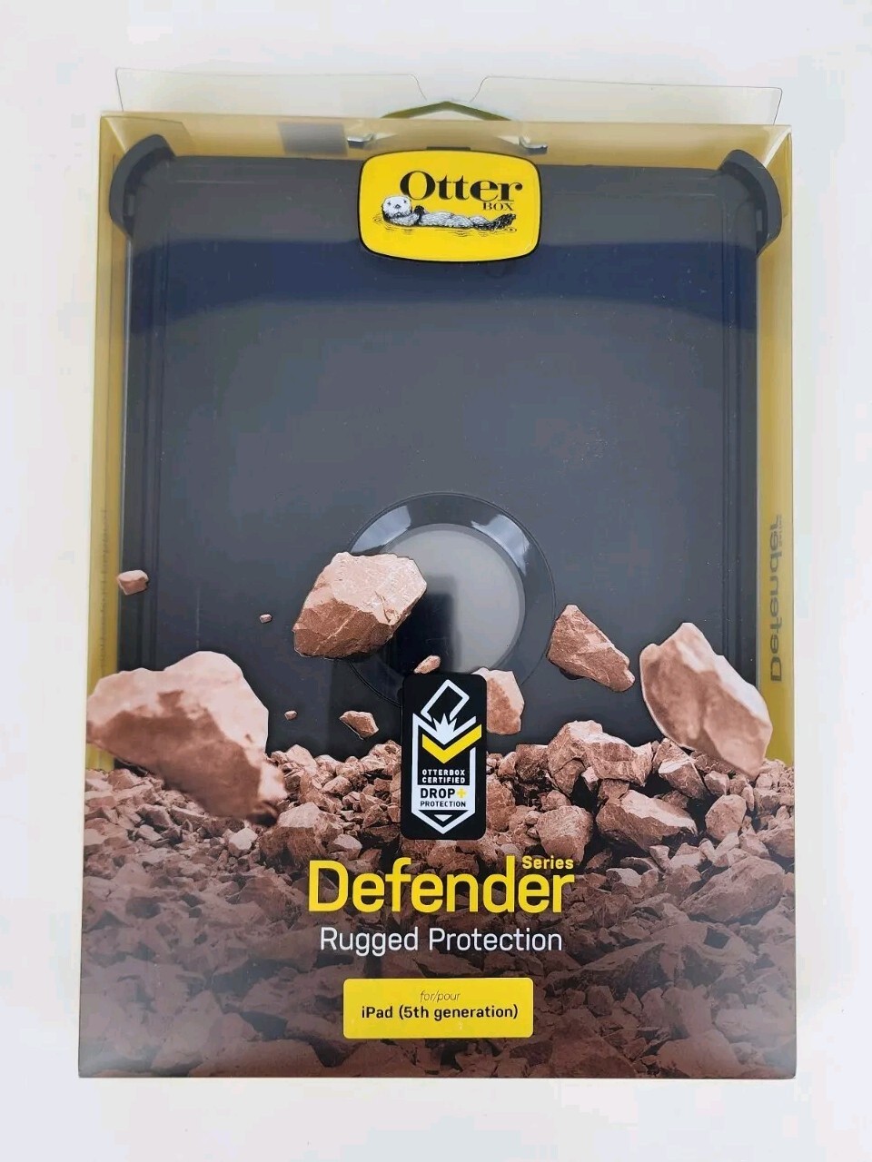 OtterBox 77-55876 Defender Case for Apple iPad 5th and 6th Generation - Black