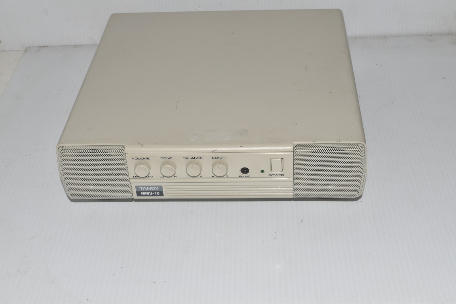 Tandy MMS-10 Computer Stereo Amp Speaker System Radio Shack (TDM39)