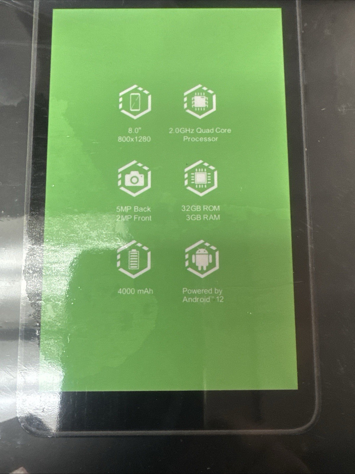 Brand New 8” Tablet In Box. WiFi Only