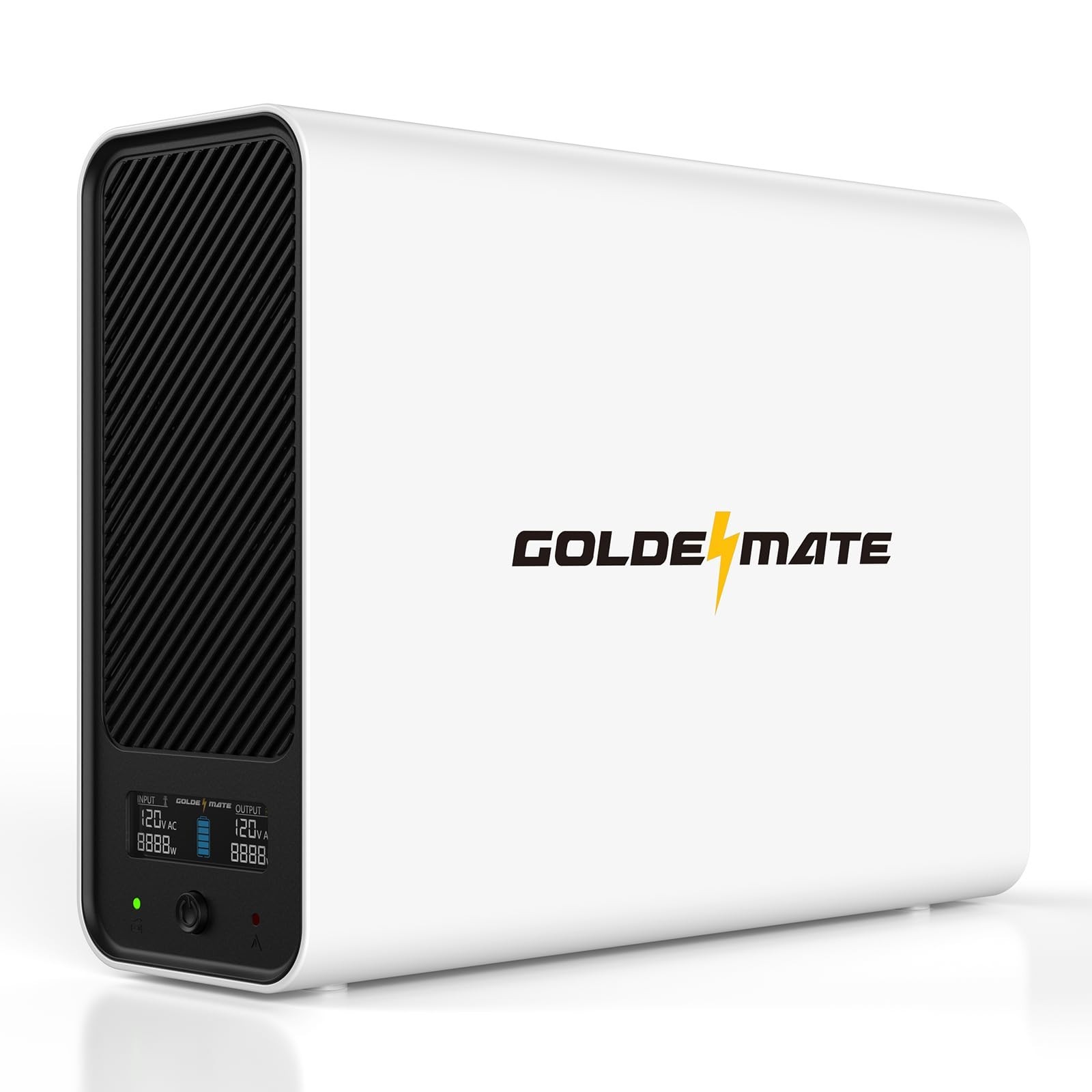 GOLDENMATE 1000VA/800W Lithium UPS Battery Backup and Surge Protector, Backup...