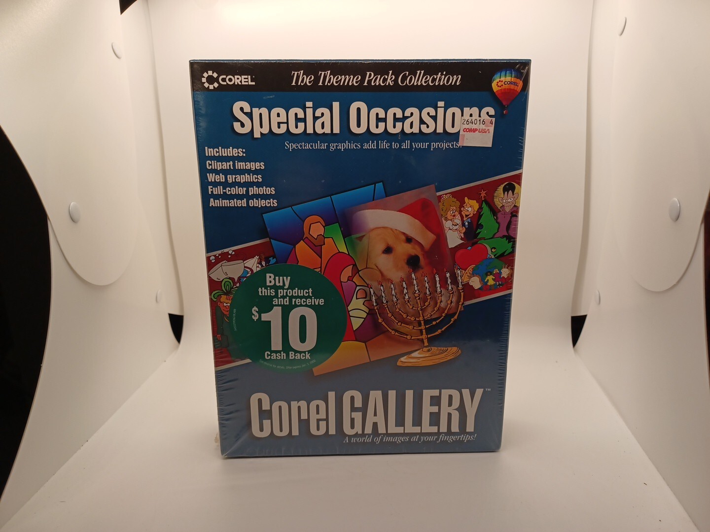 COREL GALLERY SPECIAL OCCASIONS Theme Pack Collection SEALED NEW NOS BIG BOX