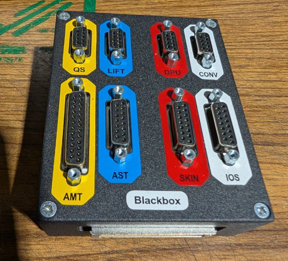 Blackbox 6 Port - D-Sub SCSI - Serial - FAST SHIPPING #R53