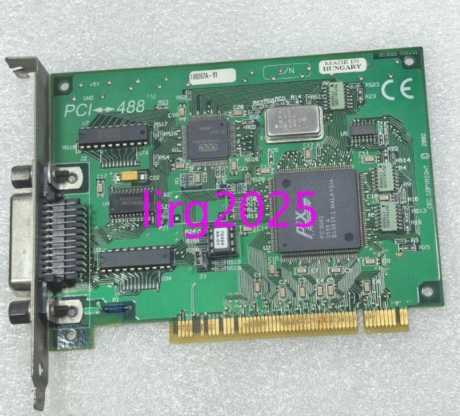 1pc used CEC PCI-488 GPIB card