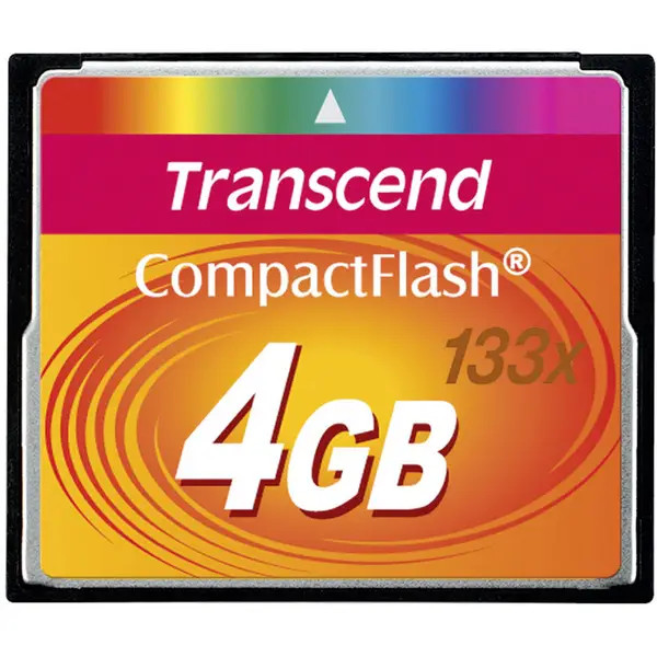 Transcend TS4GCF133 CF Card 4GB Standard 133x