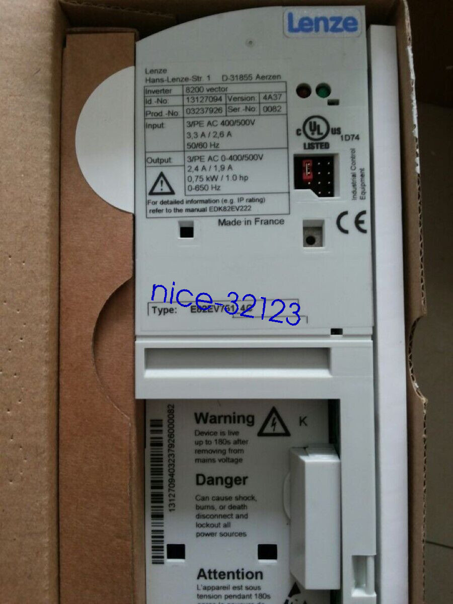 1PC LENZE Inverter E82EV751K4C New In Box Expedited Shipping