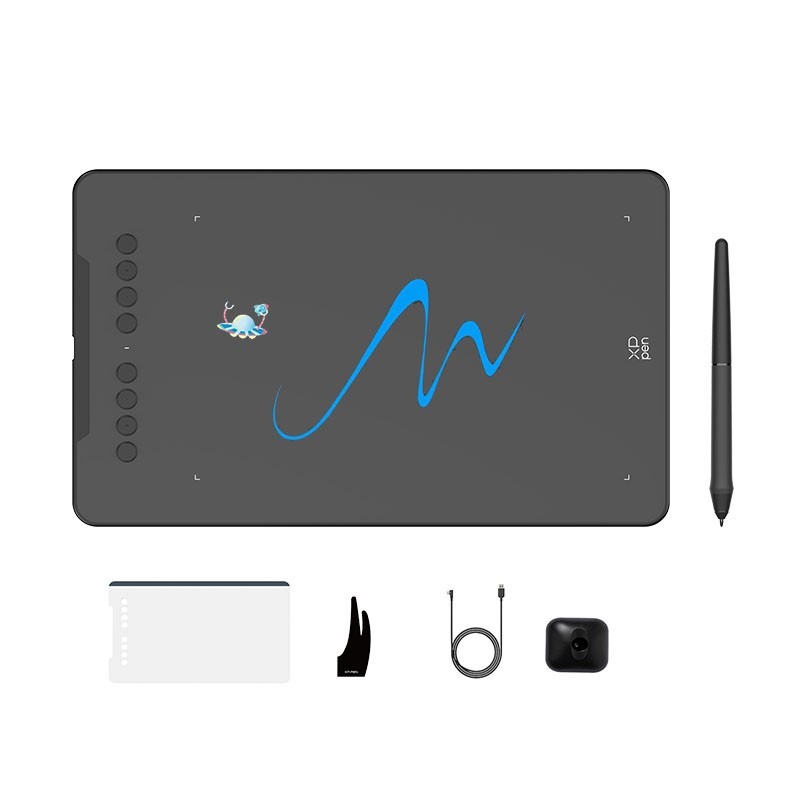 XPPen Deco 01 V3 Drawing Tablet 16384 X3 Smart Stylus Glove OSU Tilt with Film