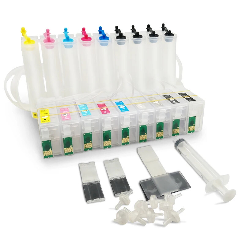T0540-T0549 Continuous Ink Supply System for Epson R800 R1800 Printer Ciss