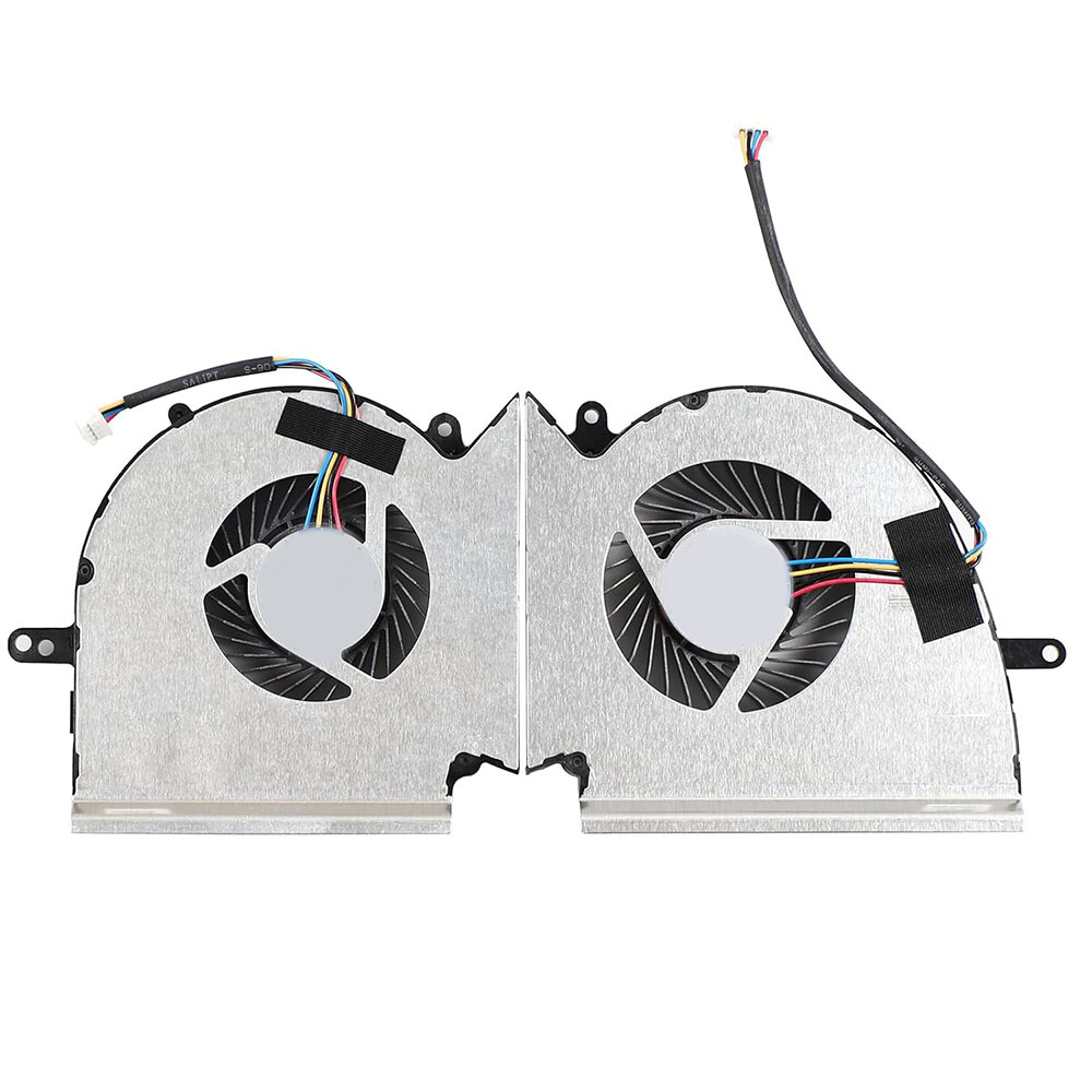 2 X CPU & GPU Cooling Fan For MSI GE75 Raider GL75 GP75 Leopard MS-17E2 Series