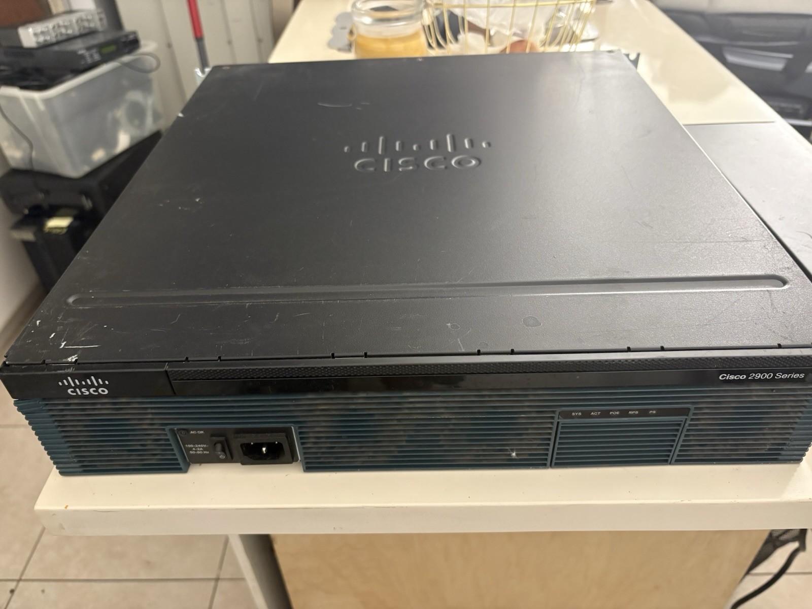 Cisco 2921/K9 ISR Router Power Tested w/ VIC3 2FXS VIC2 2FXO EHWIC 1GE SFP