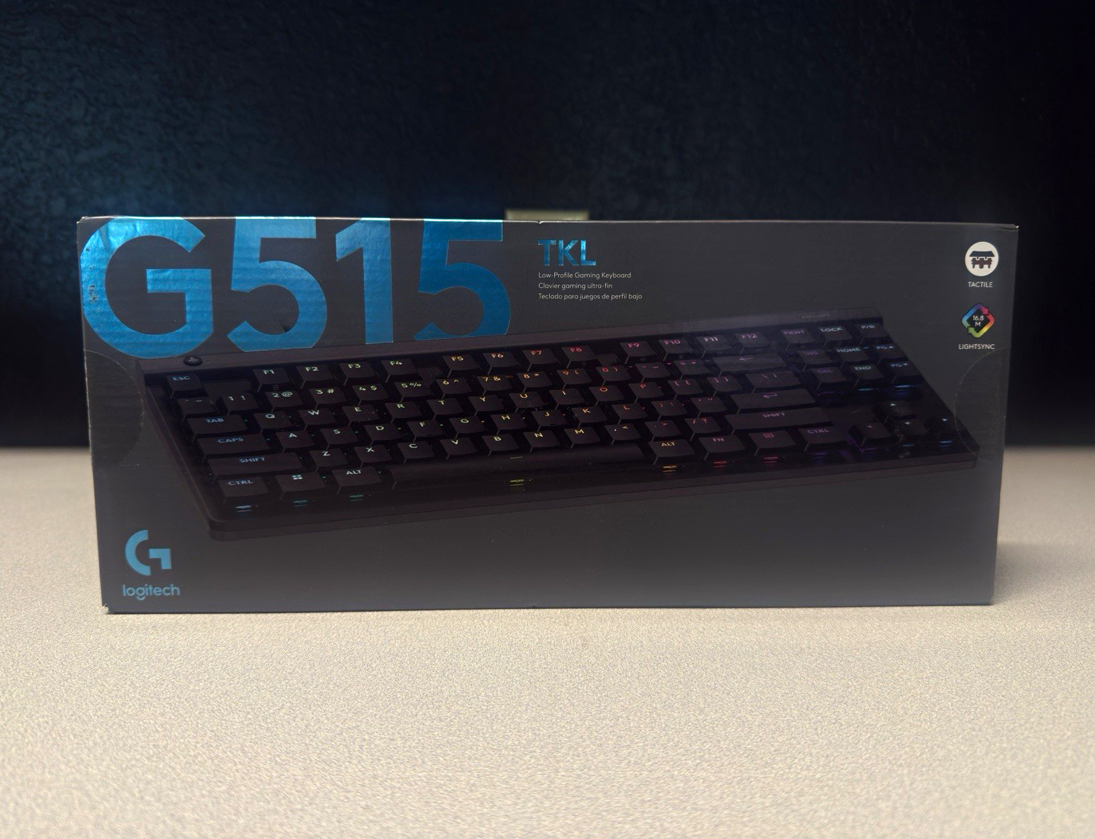 Logitech G515 TKL Low-Profile Wired Gaming Keyboard USB-C/USB-A Black