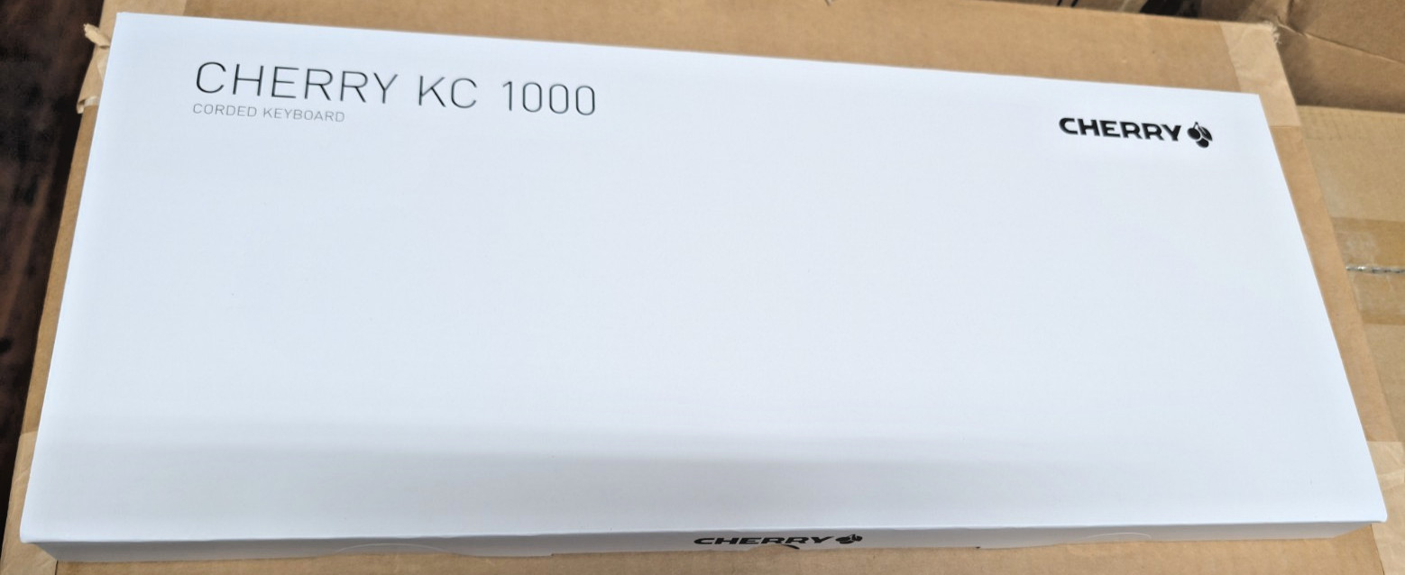 New in Box Cherry KC 1000 Corded Keyboard