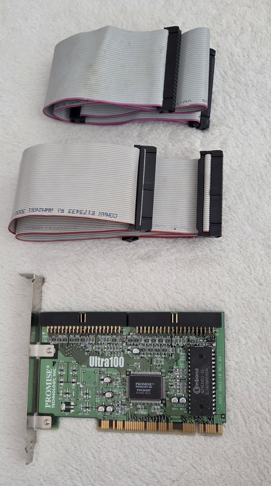 Vintage Promise Technology Ultra 100 2 IDE Port PCI  Controller Card PDC20267