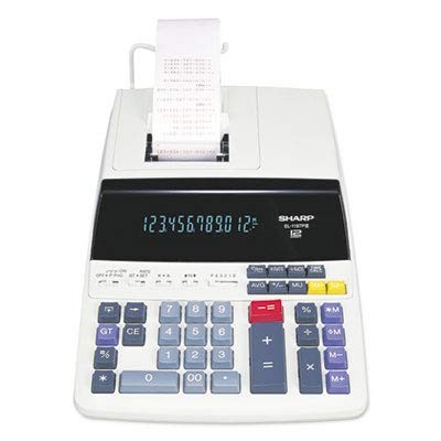 Desktop Financial Calculator Two Color Printing Sharp EL1197PIII