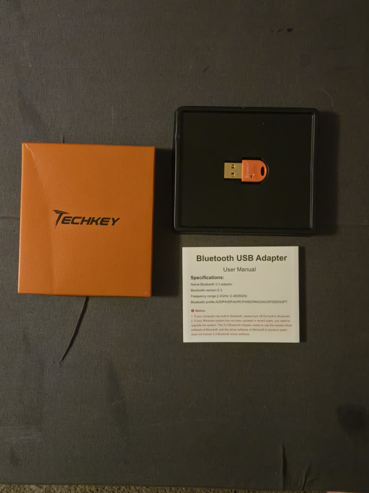 TechKey  BT532 Bluetooth Adapter