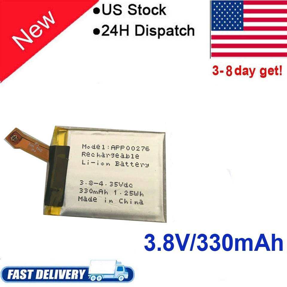 For Apack APP00276 Watch Battery Replacement 330mAh