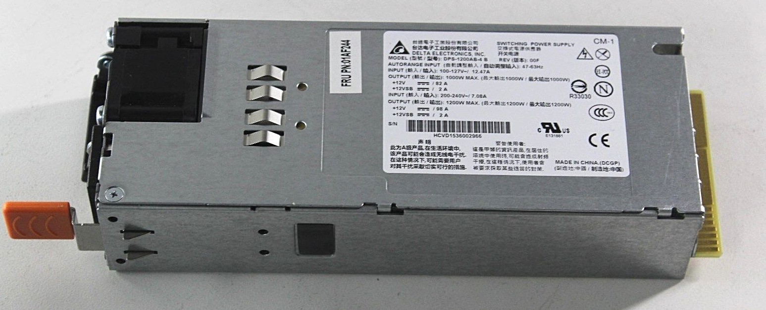 01AF244 IBM TYAN Delta DPS-1200AB-4 B 1200W Power System S822LC