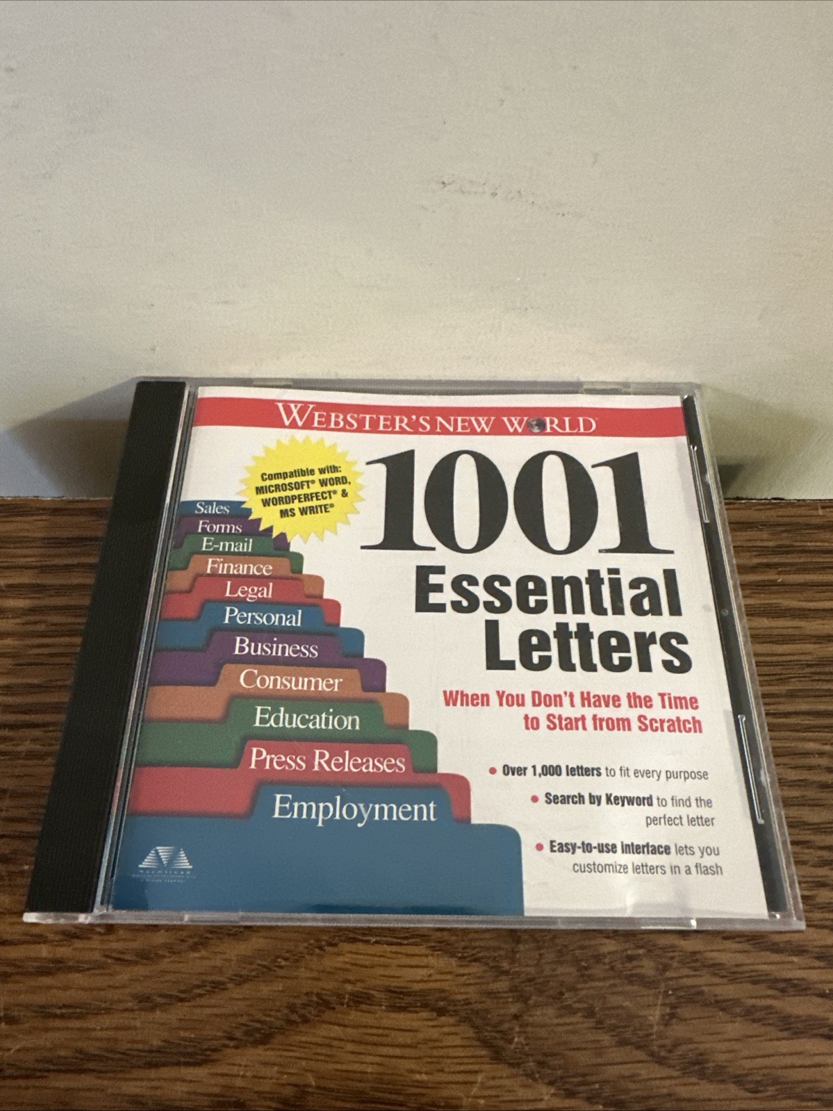Webster's New World 1001 Essential Letters for Windows 95