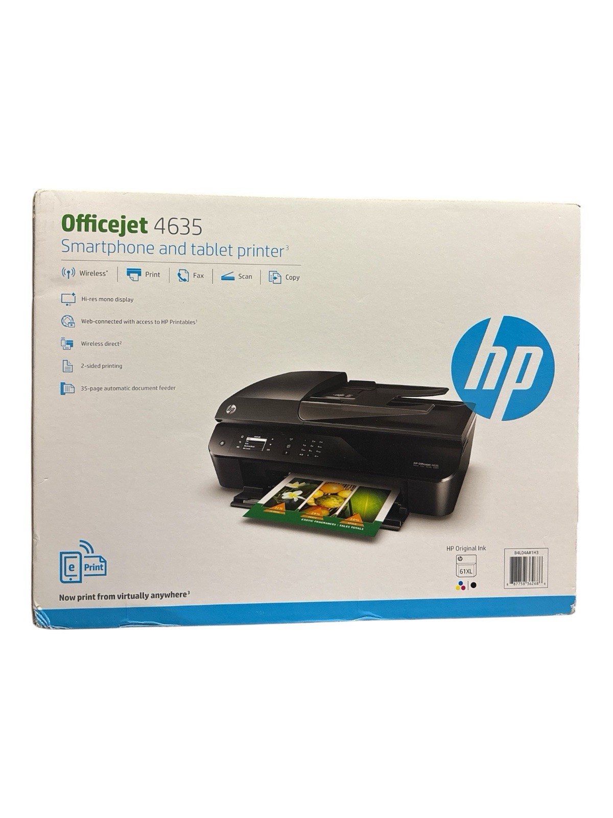 HP OfficeJet 4635 Wireless All-In-One Printer - BRAND NEW, SEALED ✅