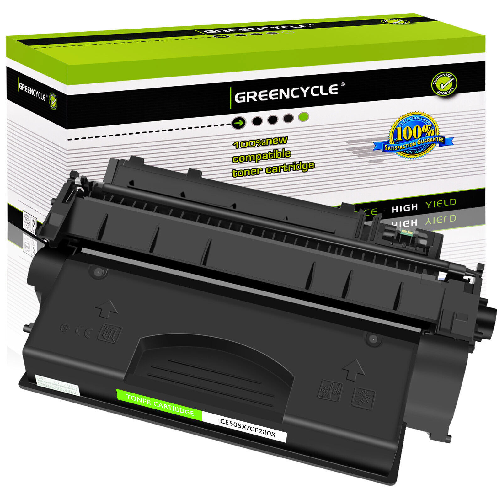 GREENCYCLE CF280X Toner Cartridge Lot Fit for HP LaserJet Pro400 M401 MFP M425dn