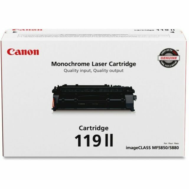 Canon 119 II for imageCLASS LBP6300dn LBP6650dn LBP6670dn MF5850dn MF5880dn