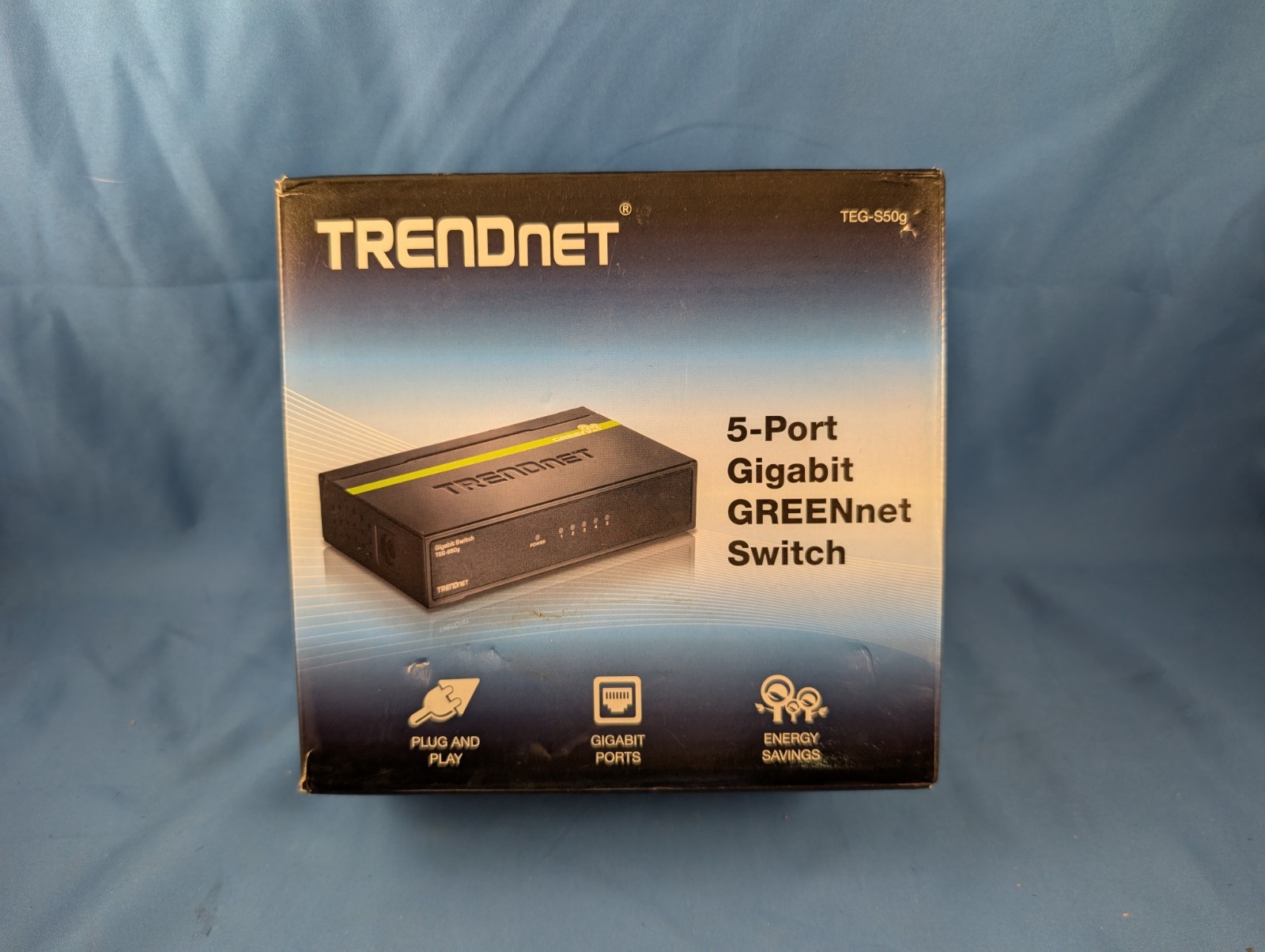 TRENDnet TEG-S50g  5-Port Gigabit External Switch With Power Supply