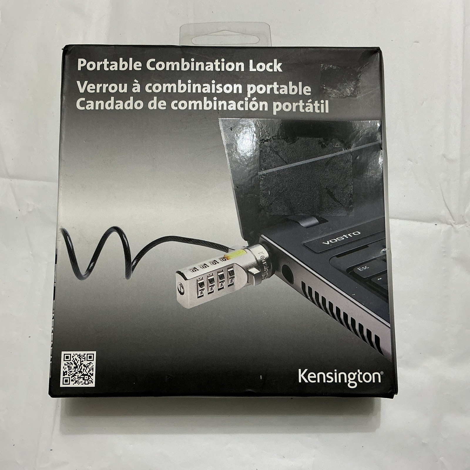 Kensington K64670AM Portable Combination Cable Lock NEW