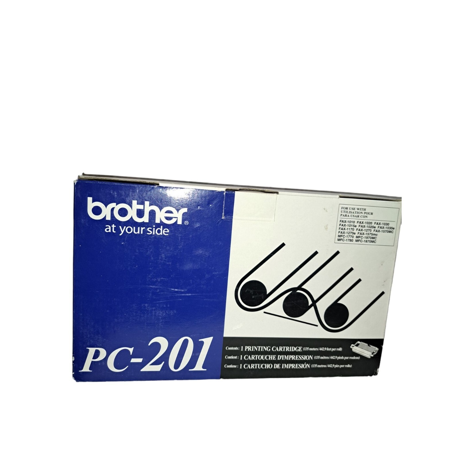 Brother PC-201 -Ink -Cartridge - Black - Retail Packaging