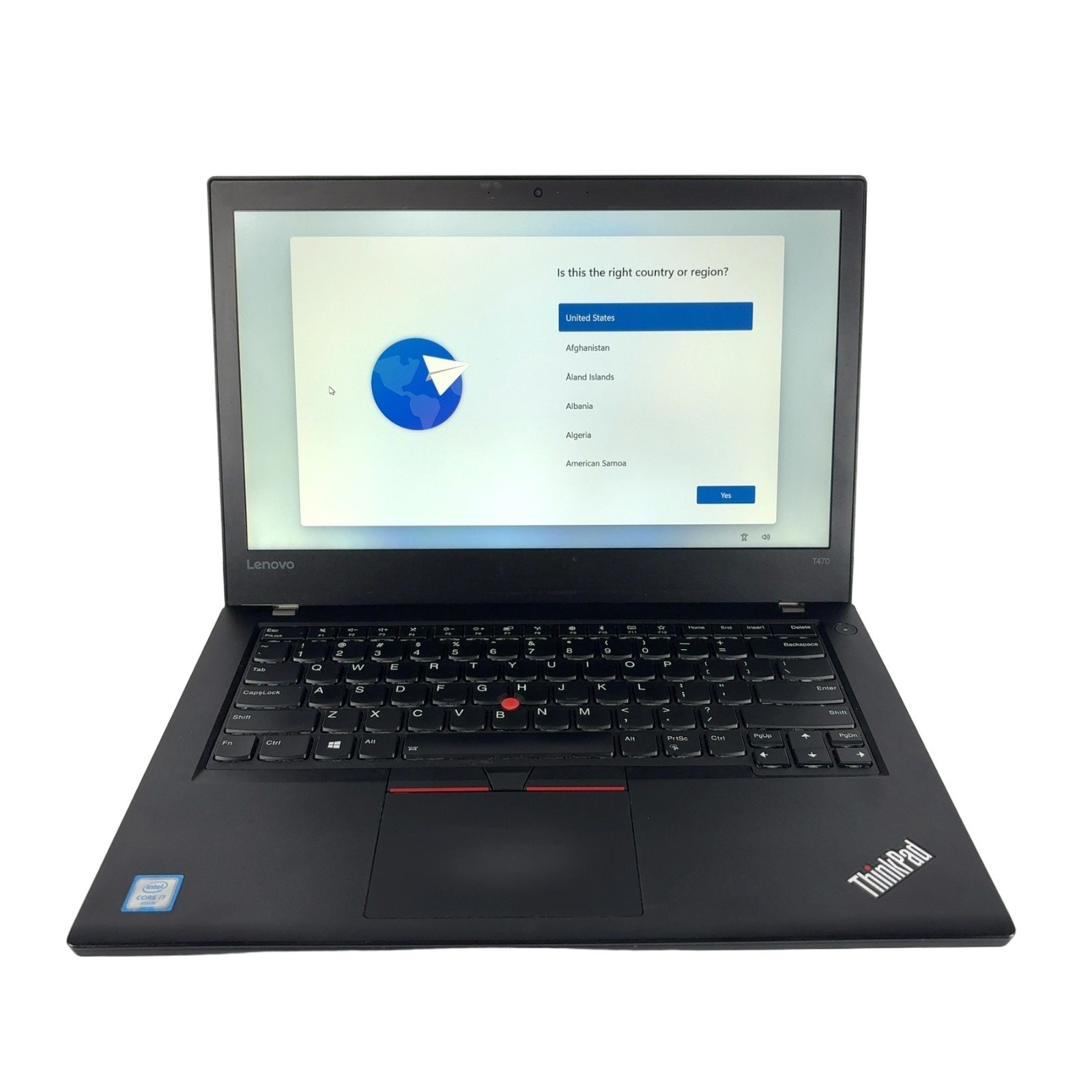 Lenovo ThinkPad T470 14" FHD Touch 2.50GHz i7 8GB RAM 256GB SSD Windows 11 Pro