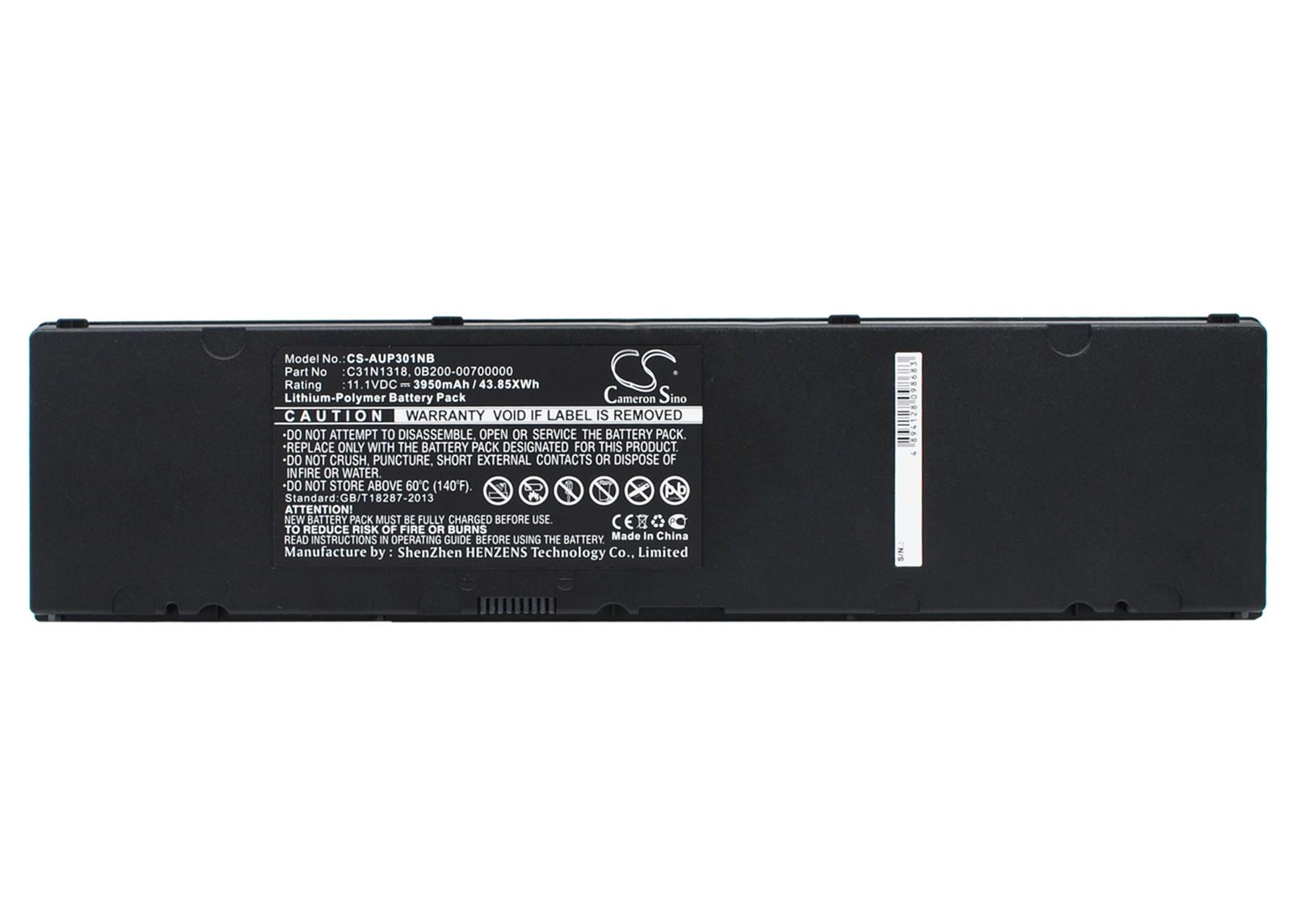 Battery for Asus AsusPro Essential PU301LA,PU301LA-RO117D,PU301LA-RO122G