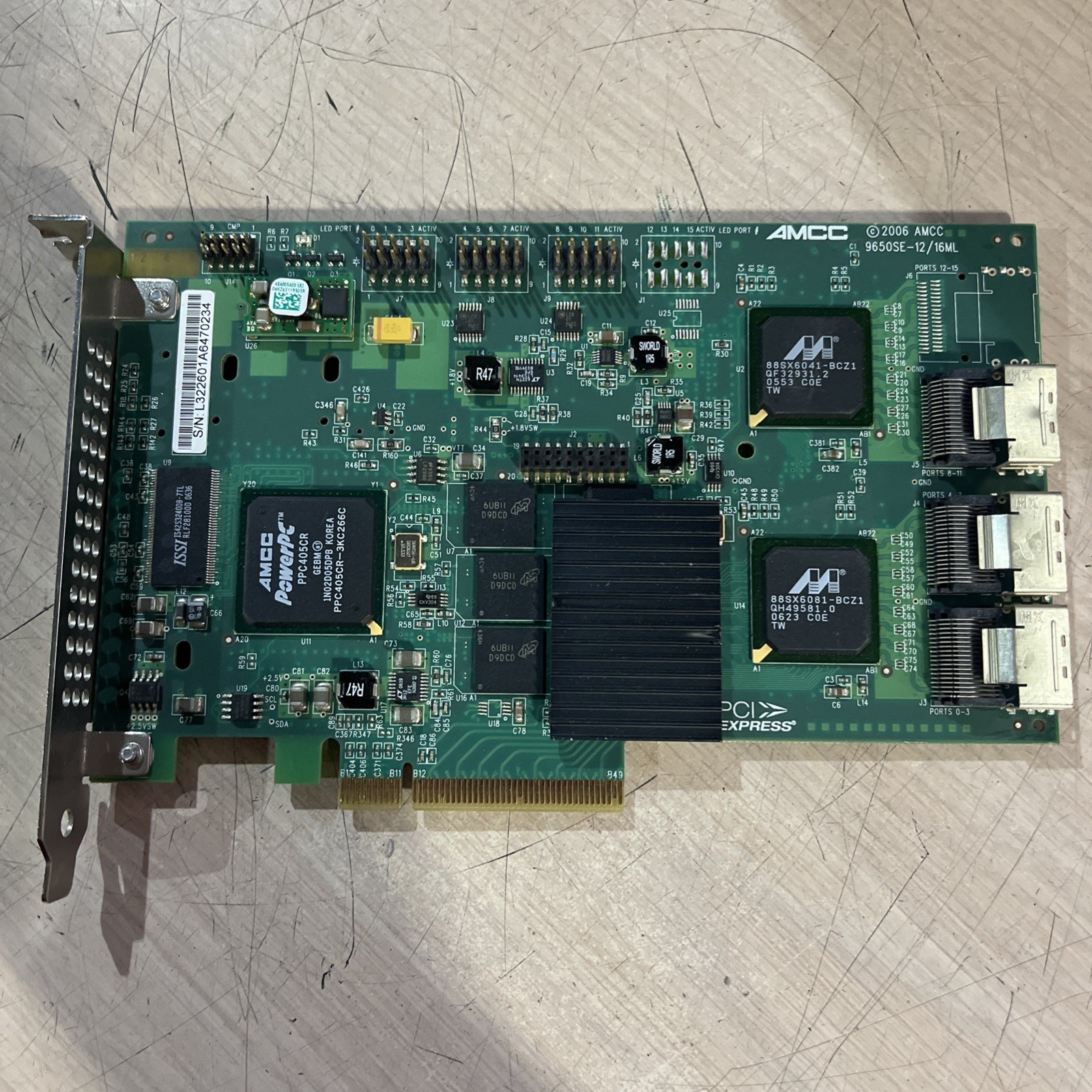 AMCC 9650SE-12 CARD