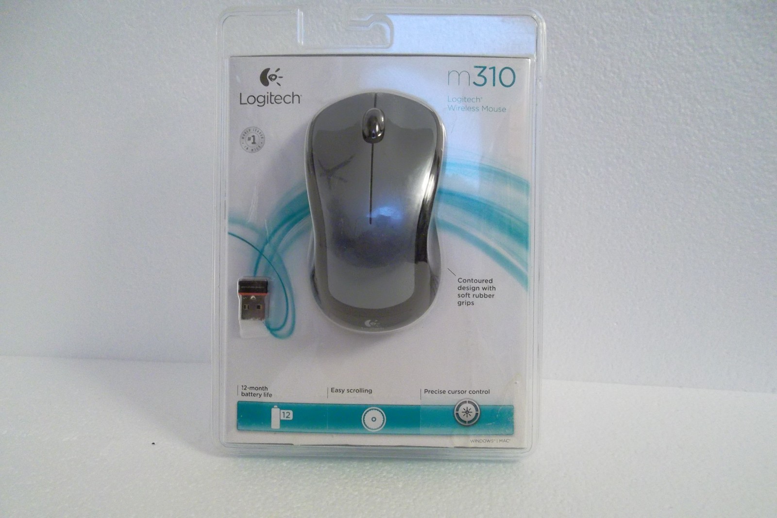Logitech M310 Wireless High-Def 2.4GHz Optical Mouse w/Receiver 910-001675 NEW